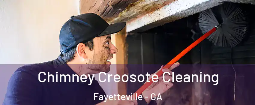 Chimney Creosote Cleaning Fayetteville - GA