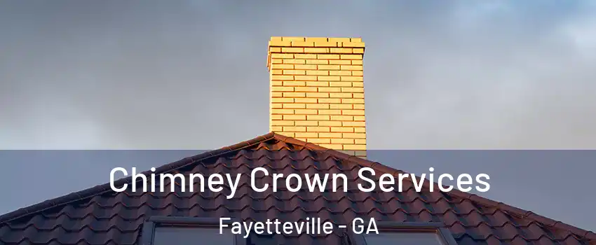 Chimney Crown Services Fayetteville - GA