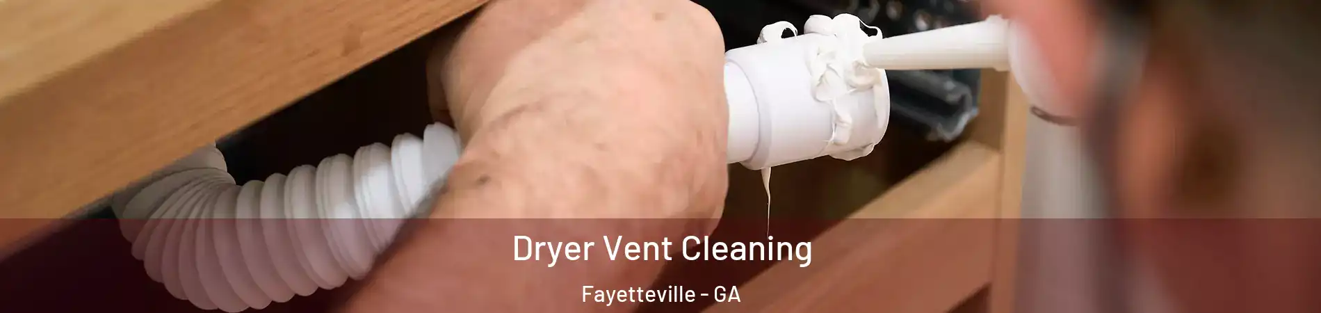  Dryer Vent Cleaning Fayetteville - GA