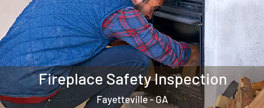  Fireplace Safety Inspection Fayetteville - GA