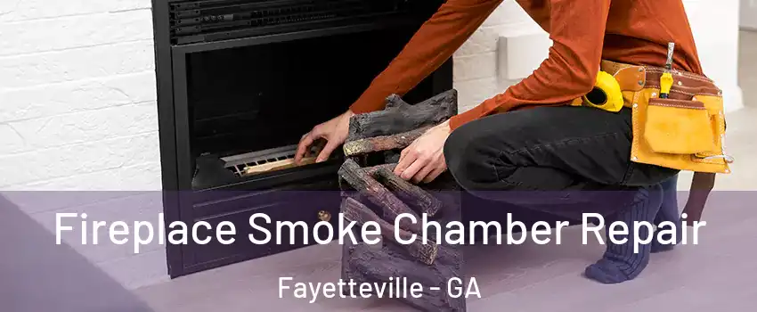 Fireplace Smoke Chamber Repair Fayetteville - GA