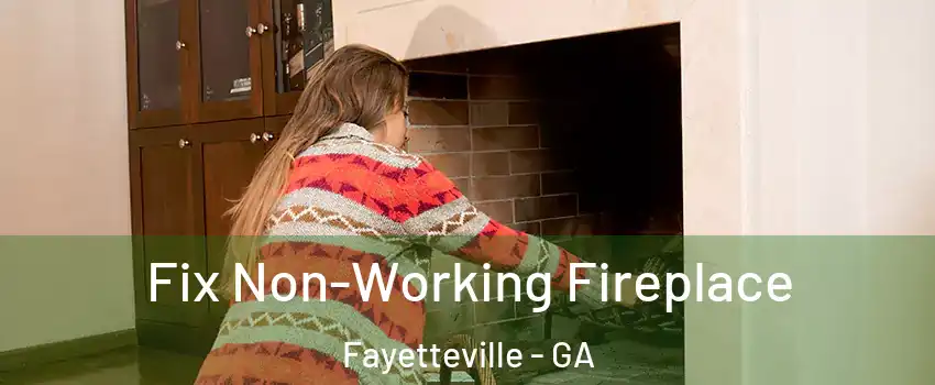  Fix Non-Working Fireplace Fayetteville - GA