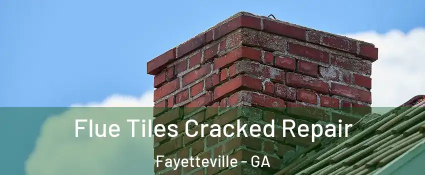 Flue Tiles Cracked Repair Fayetteville - GA