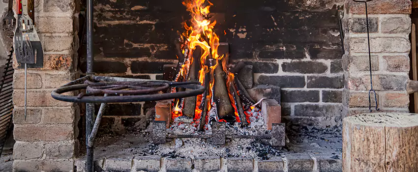 Cracked Electric Fireplace Bricks Repair Services in Fayetteville, GA
