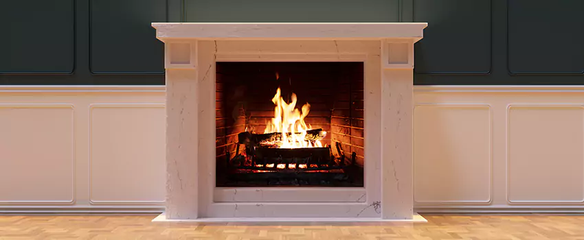 Open Flame Wood-Burning Fireplace Installation Services in Fayetteville, Georgia