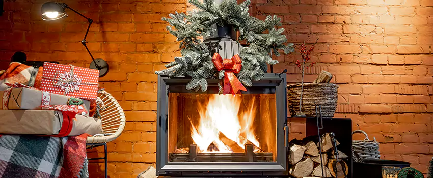 Travis Industries Linear Gas Fireplace Installation in Fayetteville, Georgia