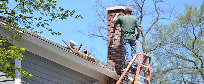 Vinyl and PVC Chimney Flashing Installation in Fayetteville, GA