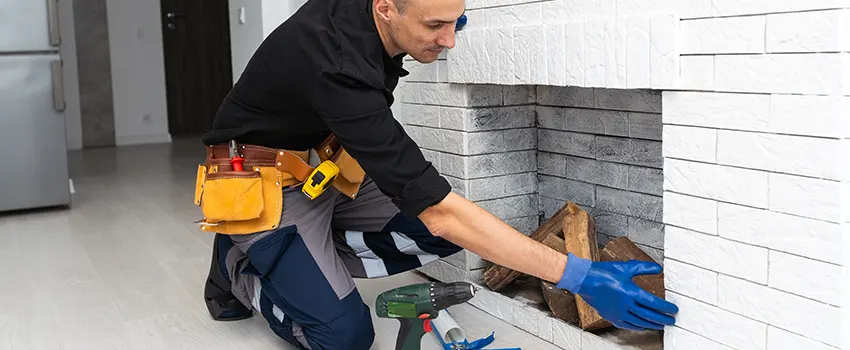 Fireplace Damaged Damper Frame Repair Services in Fayetteville, Georgia