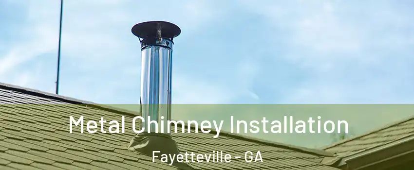 Metal Chimney Installation Fayetteville - GA