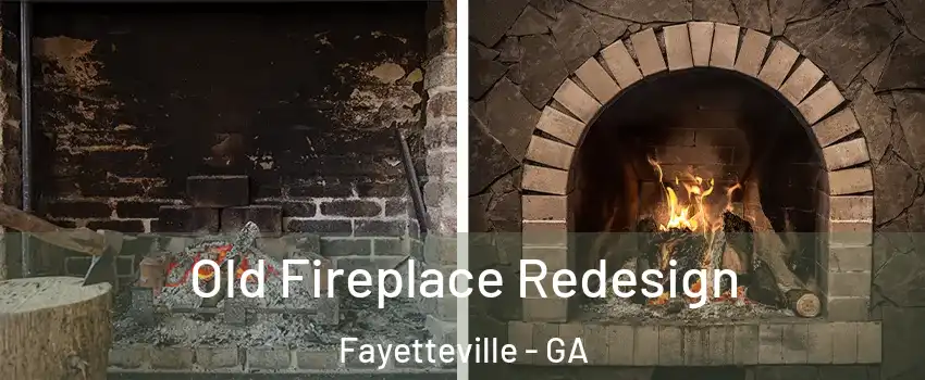  Old Fireplace Redesign Fayetteville - GA