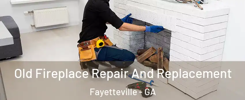 Old Fireplace Repair And Replacement Fayetteville - GA